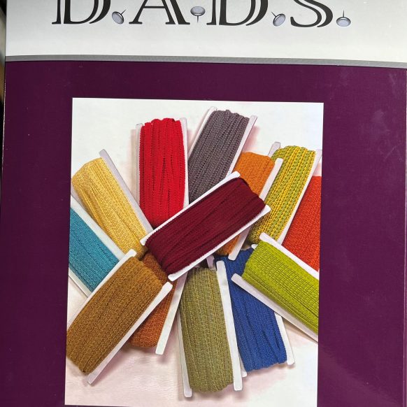 GIMP AND TRIM SAMPLE CARD