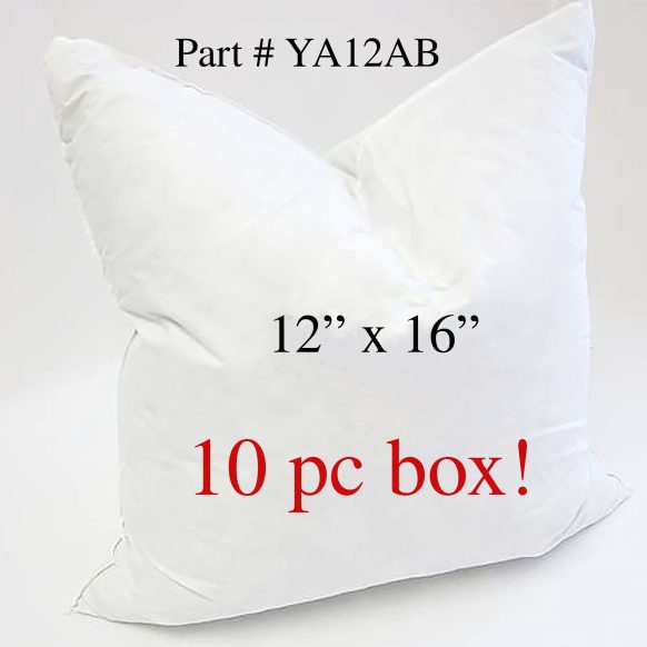 YA12AB- Feather and Down Pillow (10pc Box)