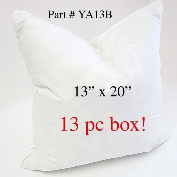 YA13B Feather and Down Pillow (6pc Box)