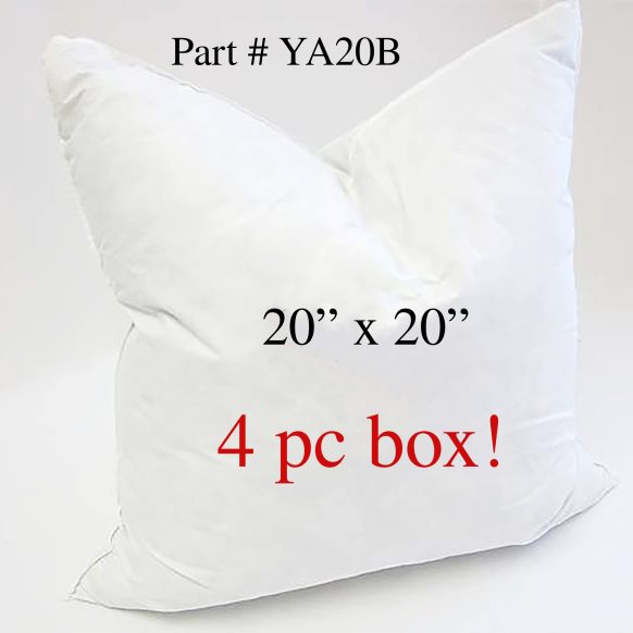 YA20B- Feather and Down Pillow (4pc Box)